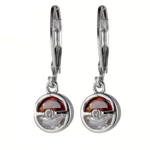 Pokeball-Inspired Earrings